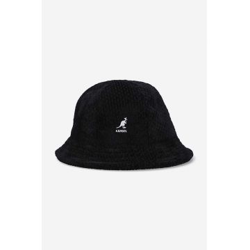 Kangol pălărie Velour Slub Casual culoarea negru K5319.BLACK-BLACK