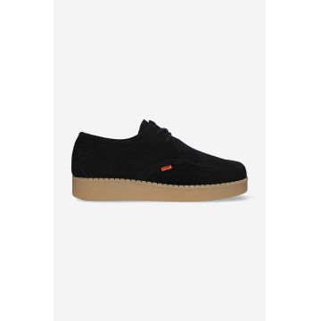 Levi's Footwear&Accessories pantofi de piele întoarsă D7353.0002 RVN 75 barbati, culoarea negru D7353.0002-black