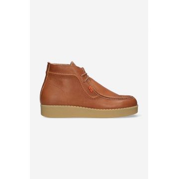 Levi's Footwear&Accessories pantofi inalti de piele D7352.0002 RVN 75 barbati, culoarea maro D7352.0002-brown