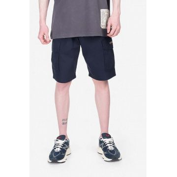 Napapijri pantaloni scurți din bumbac N-Maranon Cargo NA4H1R 176 culoarea albastru marin NA4H1R-176