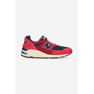 New Balance sneakers M990AD2 culoarea roșu M990AD2-AD2