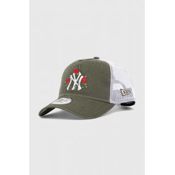 New Era șapcă culoarea verde, cu imprimeu 60298823-green