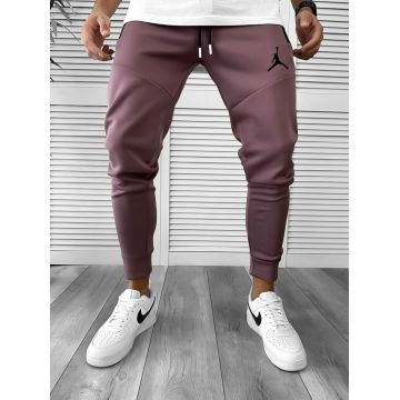 Pantaloni de trening maro conici silon 12361 N1-2