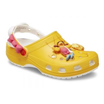 Saboti McDonald's x Crocs Birdie Classic Clog Galben - Yellow