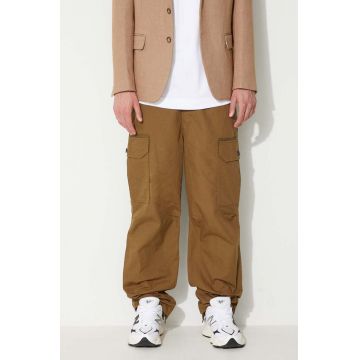 The North Face pantaloni barbati, culoarea maro, drept NF0A5A8G-37U