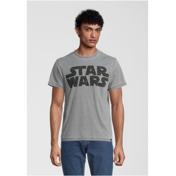 Tricou cu decolteu la baza gatului Star Wars Vintage Logo 4721