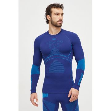 X-Bionic longsleeve funcțional Energy Accumulator 4.0 culoarea albastru marin