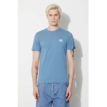 Alpha Industries tricou din bumbac Basic T Small Logo bărbați, uni 188505.538