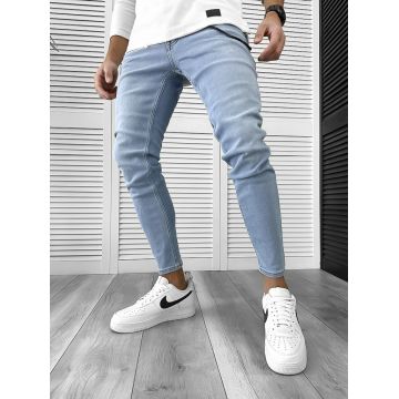 Blugi barbati conici albastri 12395 H4-6
