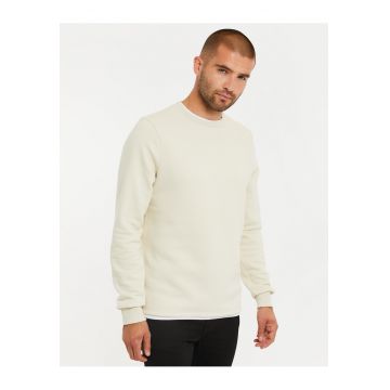 Bluza de trening cu decolteu la baza gatului Kisele 5565