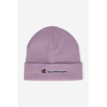 Champion căciulă culoarea violet, din tesatura neteda 805683-PS162