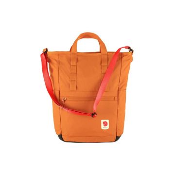 Fjallraven rucsac High Coast Totepack culoarea portocaliu, mare, neted