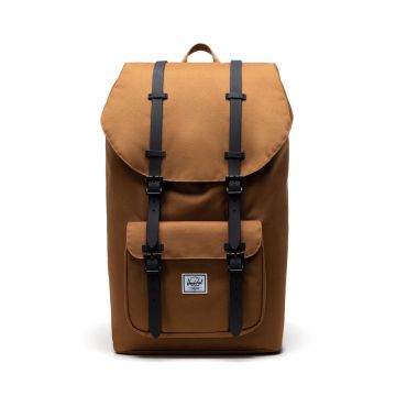 Herschel Rucsac 10014-05033-OS Little America culoarea gri, mare, material neted 10014.05033-Rubber