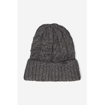 Kangol căciulă Cable Beanie HEATHER culoarea gri, din tricot gros K3376HT-TANHEATHER