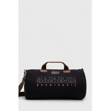 Napapijri geanta BERING 3 culoarea negru, NP0A4GGM0411