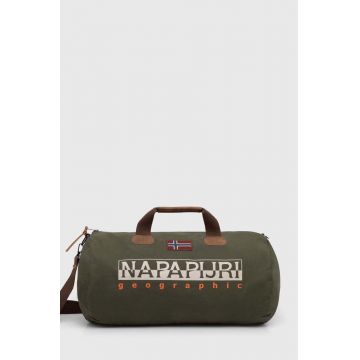 Napapijri geanta BERING 3 culoarea verde, NP0A4GGMGE41
