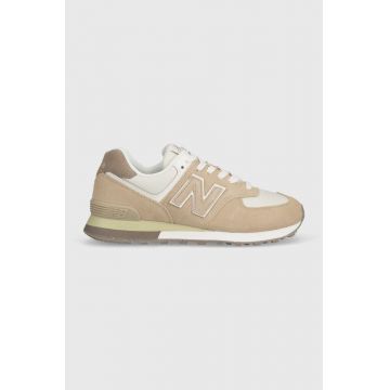 New Balance sneakers 574 culoarea bej U574SBW