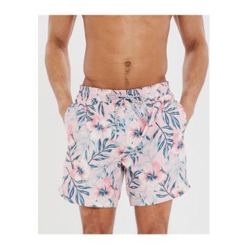 Pantaloni scurti de baie cu imprimeu tropical Atolla