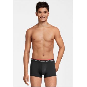 Set de boxeri cu banda logo in talie 6651 - 3 perechi