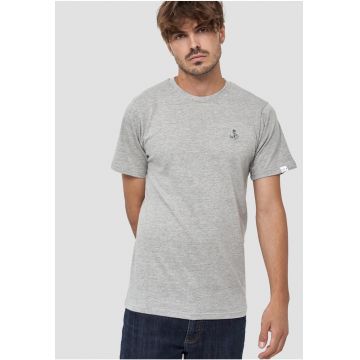 Tricou cu broderie pe piept Anker 2961