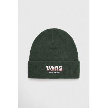 Vans caciula culoarea verde