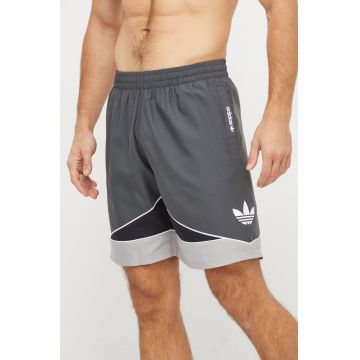 adidas Originals pantaloni scurți de baie culoarea gri IT8634 adidas Originals pantaloni scurți de baie culoarea gri IT8634