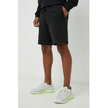 Adidas pantaloni scurti barbati, culoarea negru