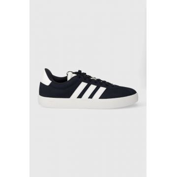 adidas sneakers din piele intoarsă COURT culoarea bleumarin ID6275 adidas sneakers din piele intoarsă COURT culoarea bleumarin ID6275