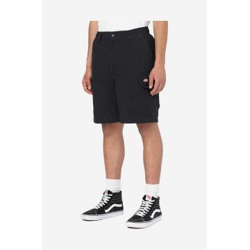 Dickies pantaloni scurți din bumbac culoarea negru DK0A4YACBLK-BLACK