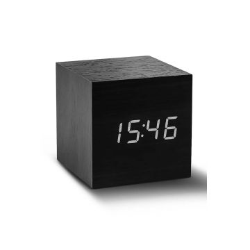 Gingko Design ceas de masă Cube Click Clock