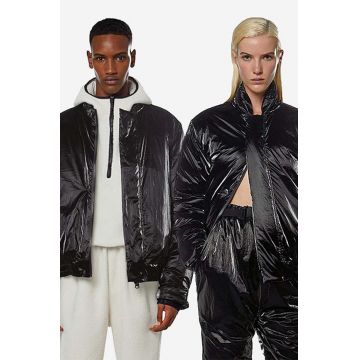 Rains geacă Avalanche Bomber culoarea negru, de tranzitie 1541.BLACK-BLACK