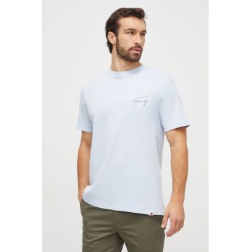 Tommy Jeans tricou din bumbac bărbați, cu imprimeu DM0DM17994