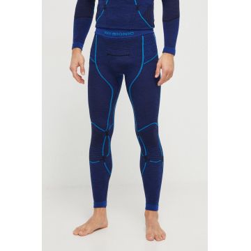 X-Bionic jambiere funcționale Merino 4.0 culoarea albastru marin