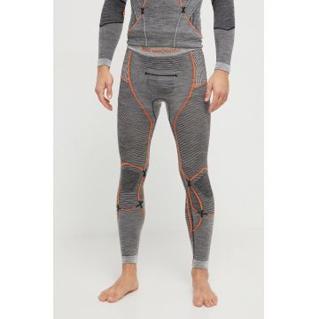 X-Bionic jambiere funcționale Merino 4.0 culoarea gri