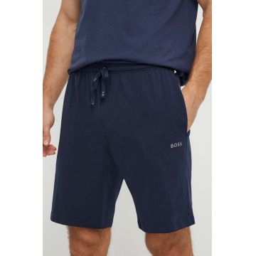 BOSS pantaloni scurți de lounge culoarea bleumarin 50515367