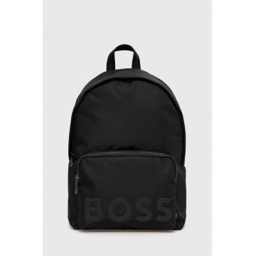 BOSS rucsac barbati, culoarea negru, mare, neted