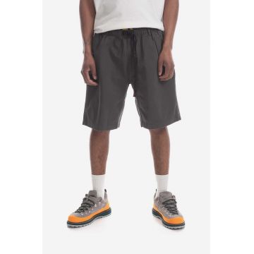 Gramicci pantaloni scurți din bumbac G-Short culoarea gri G101.OGT-purple
