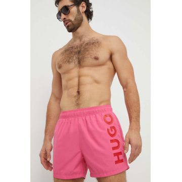 HUGO pantaloni scurti de baie culoarea verde