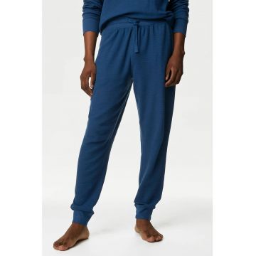 Pantaloni de pijama cu model uni