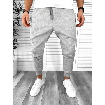 Pantaloni de trening conici gri K028 87-1.3