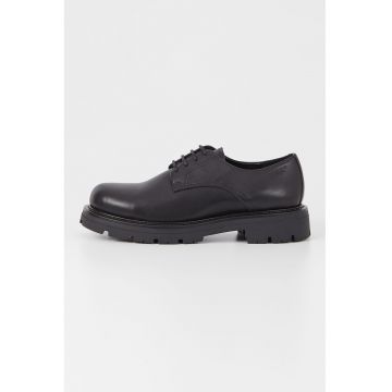 Pantofi Derby low-cut de piele