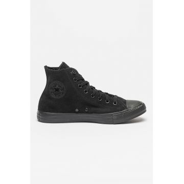 Pantofi sport inalti din piele intoarsa Chuck Taylor All Star