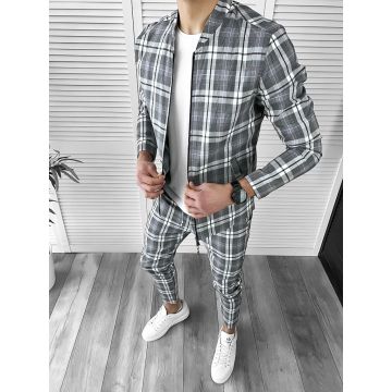 Trening barbati slim fit Pantaloni + Hanorac 10025 O6-6.3