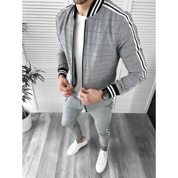 Trening barbati slim fit Pantaloni + Hanorac 10135 P18-4.2