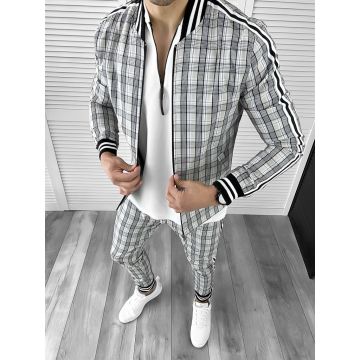Trening barbati slim fit Pantaloni + Hanorac 11804 13-1.2