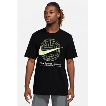 Tricou cu imprimeu pentru antrenament