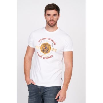 Tricou din bumbac cu imprimeu grafic