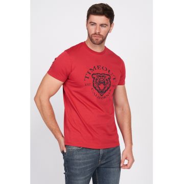 Tricou din bumbac cu imprimeu logo