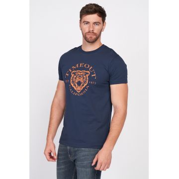 Tricou din bumbac cu imprimeu logo