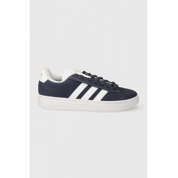 adidas sneakers din piele intoarsă GRAND COURT